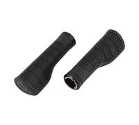 Maniglie della bicicletta Herrmans Nucore Wave Ergonomique Lock On Noir
