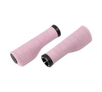 Maniglie della bicicletta Herrmans Nucore Wave Ergonomique Lock On Rose