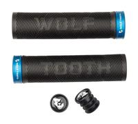 Maniglie della bicicletta Wolf Tooth Echo Lock-On Bleu