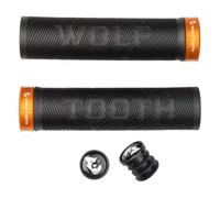 Maniglie della bicicletta Wolf Tooth Echo Lock-On Orange