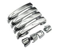 Maniglie delle porte esterne 1 set 69211-60090 69250-60010 Maniglia esterna anteriore sinistra e destra cromata per porta posteriore per Toyota 4Runner 2010-2018