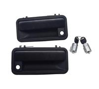 Maniglie delle porte esterne Maniglia esterna anteriore nera per porta con kit cilindro serratura 12546858