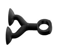 Maniglie delle porte in silicone, fermaporta in silicone, cuscinetto anti-collisione con doppia tazza di aspirazione, porta, buffer porte | Protezione della parete, anti-spina -col