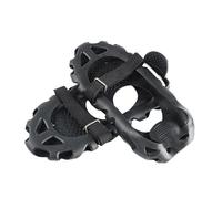 Maniglie di Neve Ghiaccio Scarpe, Ramponi di Trazione, 30 Denti di Neve Inverno Maniglie di Sicurezza Camminate Portatili, Vestibilità Elastica, Ideale per Escursionismo,