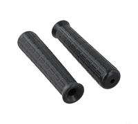 Maniglie di ricambio in gomma per carriole, set da 2 pezzi, si adattano alla maggior parte dei tubi standard per un'installazione sicura (114 x 10 mm)