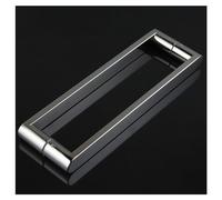 Maniglie di ricambio per porta della doccia, design quadrato resistente con manopola in plastica per una facile installazione, perfette per la manutenzione della cabina doccia