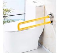 Maniglie di Sostegno per WC per Vasca da Bagno, Maniglione Pieghevole per Bagno, Corrimano per Doccia da 30 Pollici, Binari in PVC in Acciaio Inossidabile, Maniglia di Supporto di Sicure, 75cm