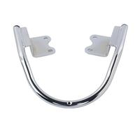 Maniglie Di Sostegno Posteriori Moto Bracciolo Sedile Barra Di Sostegno Portapacchi Per Triumph Per Speed Twin 900 1200 Per Bonneville T100 Moto Portapacchi(Chrome)