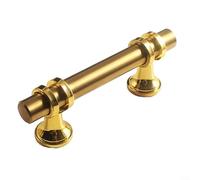 Maniglie dorate per porta, design ergonomico per il massimo comfort e classe (100 mm)