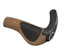 Impugnature ergon gp3 biokork con barra end brown black