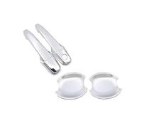 Maniglie esterne delle portiere del veicolo Per Ford per Mustang per Shelby GT GT500 2005-2014 Copertura maniglia porta cromata(Handle Bowl 2 Door)