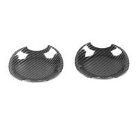 Maniglie esterne delle portiere dell'auto Per Everest Per U268 UR 2007-2014 Coprimaniglia Porta A Foro Singolo Protezione Antigraffio Accessori(2 Small Door Bowls Carbon Fiber)
