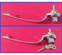 Maniglie esterne dx e sx con cilindretti Lancia Aurelia b 20 Ferrari + varie