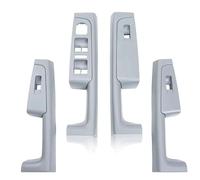 Maniglie esterne per auto 4 Pezzi Beige Grigio Nero Anteriore Posteriore Maniglia Interna Porta Bracciolo Telaio Interruttore Pannello 3TD867157 Per Superb 2008-2013 Maniglia per porta(Grey set)