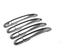 Maniglie esterne per porte adatte per C & hevrolet per Lacetti per Optra Chrome maniglie esterne coperture adesive auto styling (1 ciotola maniglia buco) (1 maniglia buco della serratura)