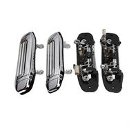 Maniglie esterne per portiera auto, finitura cromata, compatibili con modelli 1992-1998 e 1992-2000, set di 4 maniglie esterne di ricambio in plastica OEM MR156875