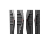 Maniglie Esterne per Portiere Auto per Tesla Cybertruck 2024 2025 4 Pezzi in Silicone Anti-Impronta Copertura Protettiva per Maniglia di Chiusura portiera Auto