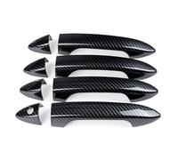 Maniglie esterne porte 8 Pz/set Per Accord 9th 2013-2017 Auto Maniglia Della Porta Esterna Coperture Trim Carbon Nero Car Styling Door Pull Copertura Auto Esterno Maniglia(B)