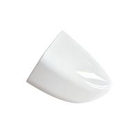 Maniglie esterne portiere Per Per Passat B6 B7 R36 06-11 CC 2009-2017 3C0837879 Copertura Maniglia Cilindro Serratura Portiera Anteriore Maniglia Lato Guida(LB9A Candy White,Giusto)