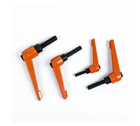 Maniglie filettate regolabili, 1 pz M4 M5 M6 M8 M10 leva di serraggio a macchina maniglia regolabile maniglia di serraggio viti bloccaggio manopole della filettatura esterna (Screws M10x20)