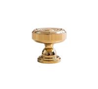 Maniglie for mobili in ottone, piccole manopole, moderne, semplici, in argento, for porte, armadi e cassetti(Gold)