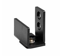 Maniglie for porta Fermo for porta Acciaio inossidabile, Acciaio al carbonio nero Porta scorrevole for fienile Guida a pavimento fissata al muro Mobili for la casa Guida a rulli for porte Tappo batten