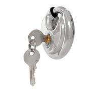 Maniglie for porte Fermo for porta Acciaio inossidabile, Serratura rotonda in acciaio inossidabile Rimorchio Serratura for porta del magazzino Serratura for bicicletta Serratura antifurto antiruggine