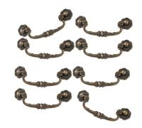 Maniglie in bronzo cinese da 86 mm, forma ergonomica, presa comoda, adatte per uso in più stanze, antiche