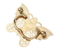 Maniglie in ottone a forma di farfalla, 92 mm x 60 mm, pomelli per cassetti, per cassettiere, armadi, porte, mobili