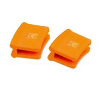 Maniglie in silicone BRA Efficient per padelle e pentole, arancione, 2 pezzi