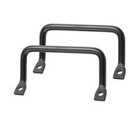 Maniglie in stile vintage maniglia hardware tirare nero quadrato tagliere armadio deviazione di misurazione manuale