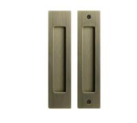 Maniglie Incassoo Maniglia for porta pieghevole Push Pull da incasso | Chiusura for armadio da cucina invisibile bifacciale for armadi(Square-3)
