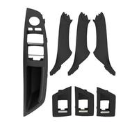 Maniglie Interne Copertura Maniglia Portiera Interna Dell'auto Per B&MW Serie 5 F10 F18 Guida Sinistra 2010 2011 2012 2013 2014 2015 2016(Nero)