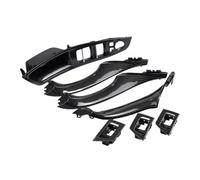 Maniglie Interne Maniglia Interna Per BMW F10 F11 F18 Serie 5 7 Pz Interni Finestra Interruttore Sollevamento Pannello Maniglia Porta Trim Copertura In Plastica ABS Car Styling(Carbon-LHD-7)