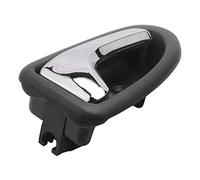 Maniglie Interne per Porte Auto, per Clio 2000-2009 2/3-4/5 Porte, per Colore Nero Cromato, per Tipo Cavo, per Maniglie Interne per Porte Auto, per 1 Paio, per Sinistra/Destra