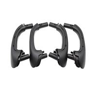 Maniglie Interne Per Portiere Auto 2 pcs/4 pcs Auto Anteriore Sinistra Destra Porta Interna Tirare Maniglia Set di Ricambio Fit Uso for Mercedes Benz W203 Berlina 2000-2007(Black 4pcs set)