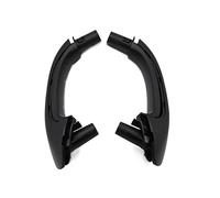Maniglie Interne Per Portiere Auto 2 pcs/4 pcs Auto Anteriore Sinistra Destra Porta Interna Tirare Maniglia Set di Ricambio Fit Uso for Mercedes Benz W203 Berlina 2000-2007(Black Front 2pcs)