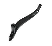 Maniglie Interne Per Portiere Auto 6 colori Porta d'interni aggiornati all'interno addominali Utilizzare la sostituzione della maniglia for il tiro for BMW X5 X6 F15 F16 2014-2018(Carbon fiber left)