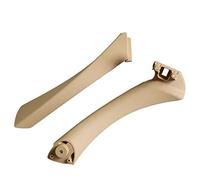 Maniglie Interne Per Portiere Auto Auto Maniglia interna Pannello interno di porta Trim Cover Grigio BEIGE Nero Sinistra Vestibilità destra for BMW 3 Serie E90 E91 316 318 320 325 328(Beige-Set-Right)
