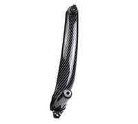 Maniglie Interne Per Portiere Auto Car Styling Desk Sinistra Porta interna Pannello Maniglia Pull Trim Cover Auto Interno Accessori Adatta for BMW E70 X5 E71 E72 X6 SAV(CarbonF-Right-Rear)