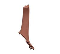 Maniglie Interne Per Portiere Auto Interni Auto Beige Marrone Nero Maniglia Sinistra Destra Pannello Porta Interna Pull Trim Cover Fit Use for BMW Serie 5 F10 F11 520i 523i 525i 528i(Brown Left)