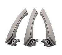 Maniglie Interne Per Portiere Auto LHD RHD Beige Nero Grigio Set di maniglie interne for porte Sostituzione adatta all'uso for BMW Serie 3 E90 E91 E92 316 318 320 325 328i 2004-2012(RHD SET Gray)