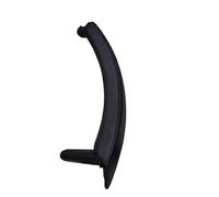 Maniglie Interne Per Portiere Auto Porte passeggeri interne Tirare la maniglia con il rivestimento della copertura esterna in pelle uso for BMW X5 X6 E70 E71(Black Left)