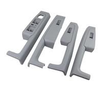 Maniglie Interne Per Skoda Per Superb 2007-2014 Nero Beige Grigio Maniglia Interna Della Porta Auto Bracciolo Sollevatore Interruttore Copertura 4 Pezzi(Gray)