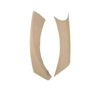 Maniglie interne porte 2 Pezzi Di Maniglie Interne Per Auto Coperture Decorative Per Serie 3 E90 E91 318 320 325 328 2004-2012 Rivestimento interno(Beige right)