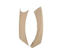 Maniglie interne porte 2 Pezzi Di Maniglie Interne Per Auto Coperture Decorative Per Serie 3 E90 E91 318 320 325 328 2004-2012 Rivestimento interno(Beige left)