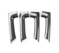 Maniglie interne porte 4 Accessori Auto Parti Styling Maniglia Interna Pannello Di Copertura Strisce Decorative Per Golf 6 MK6 2009-2013 Rivestimento interno