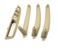 Maniglie interne porte Copertura Maniglia Portiera Auto Sinistra E Destra Copertura Maniglia Portiera Interna Staffa Bracciolo Porta Per X5 X6 E70 E71 E72 2007-2013 Rivestimento interno(LHD beige)