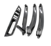 Maniglie interne porte Copertura Maniglia Portiera Auto Sinistra E Destra Copertura Maniglia Portiera Interna Staffa Bracciolo Porta Per X5 X6 E70 E71 E72 2007-2013 Rivestimento interno(LHD black-a)