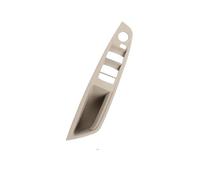 Maniglie interne porte Maniglie Per Porte Interne Auto Accessori Per La Decorazione Interna Delle Maniglie Delle Porte Per F10 F11 Serie 5 520 525 528 535i Rivestimento interno(LHD beige-a)